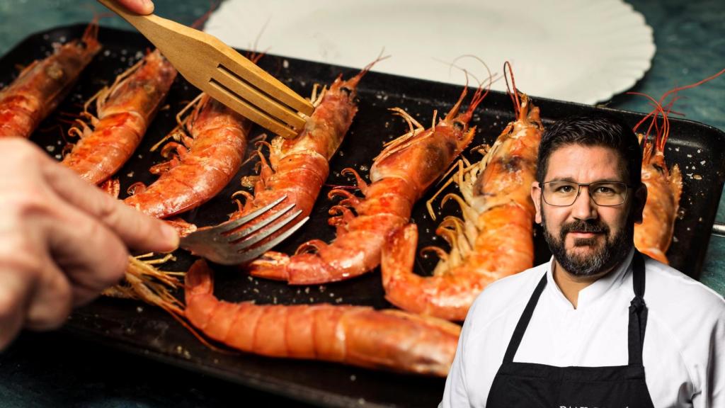 El chef Dani García en un montaje de El Español