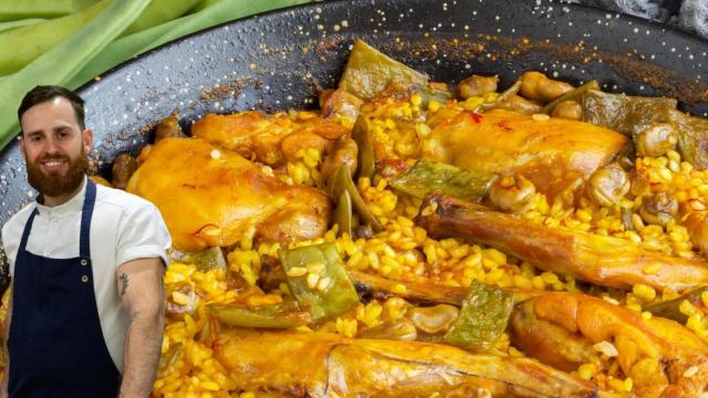 El chef Alfredo Vozmediano en un montaje de El Español