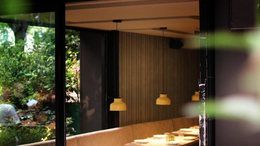 El Restaurante Jardín desde su terraza.