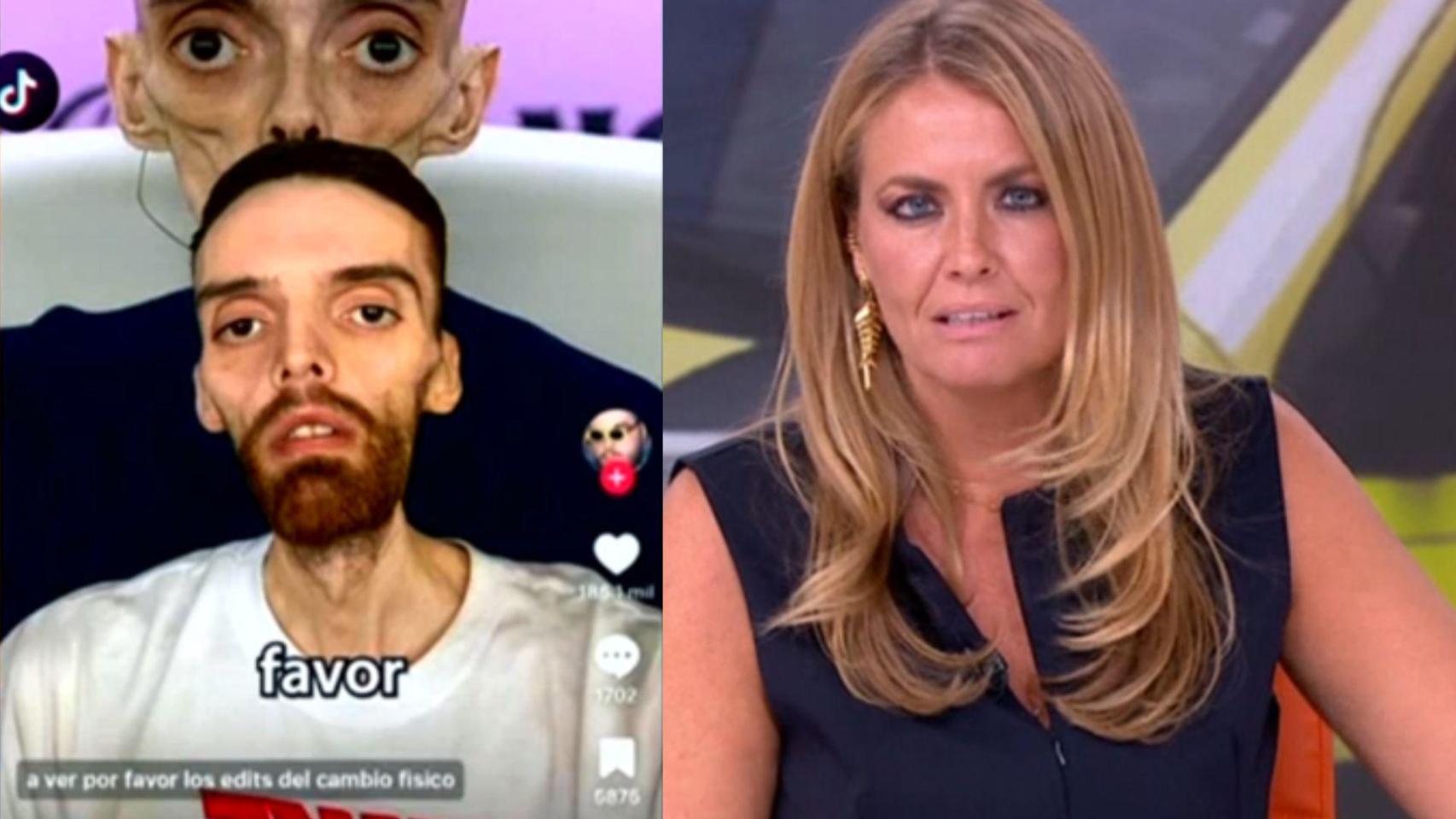 Pepa Romero reacciona a la pérdida de peso de Ibai Llanos.