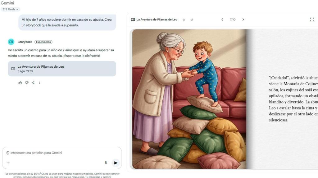 El libro creado por Gemini