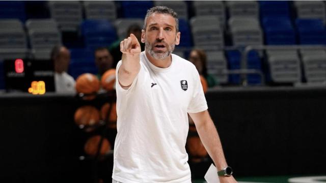 Ibon Navarro, entrenador del Unicaja de Málaga