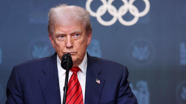 Donald Trump en Washington.