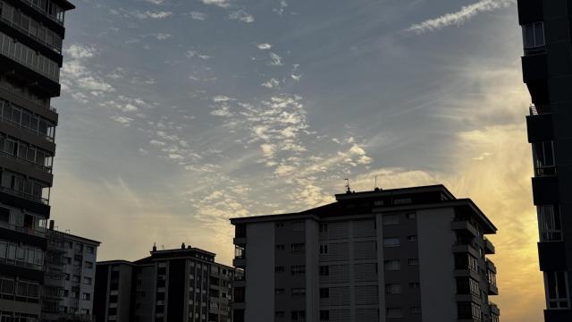 Vista del barrio de Coia, en Vigo