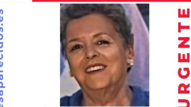 Cartel de SOS Desaparecidos en la que piden colaboración para encontrar a Mari Cruz