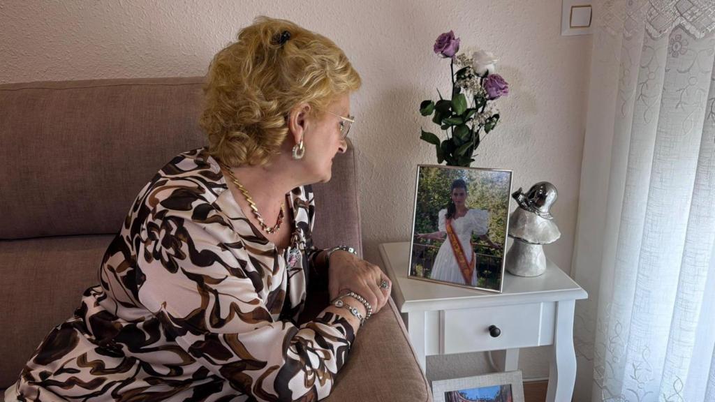 María Chamón, madre de Laura, una de las jóvenes asesinadas por Sergio Morate.