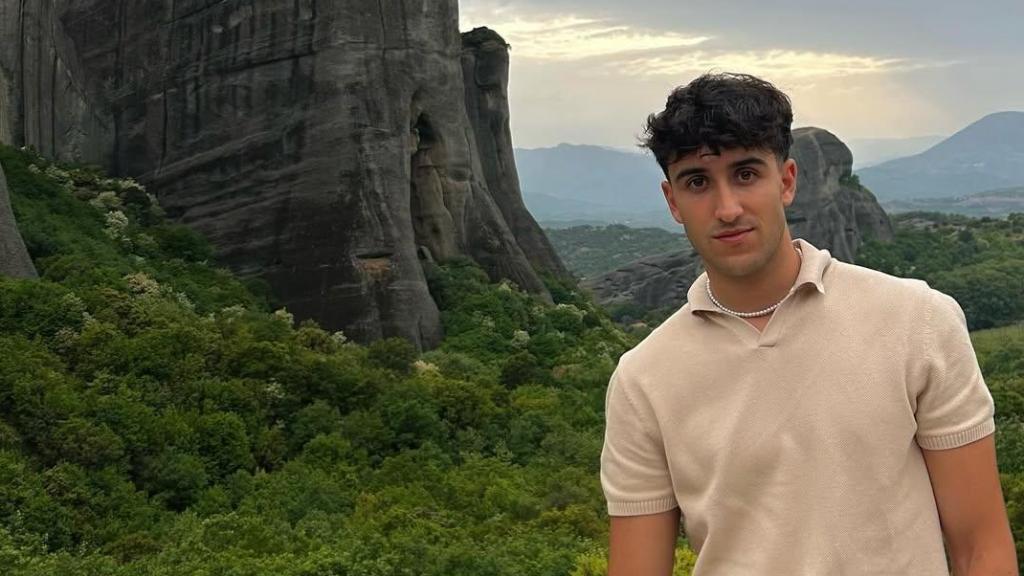 David Cuevas en uno de sus viajes.