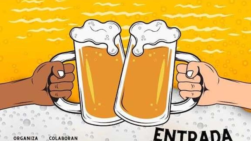 Cartel de la 2ª edición de la Fiesta de la Cerveza en Vigo