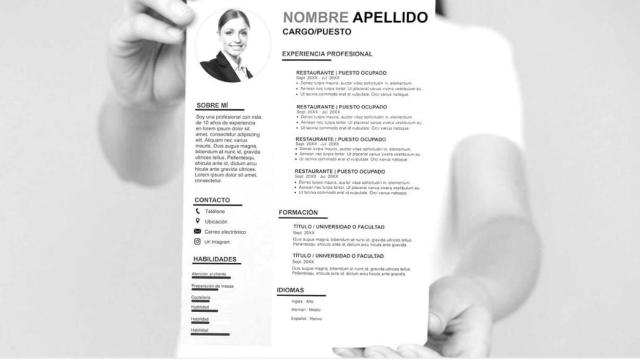 Plantilla de currículum