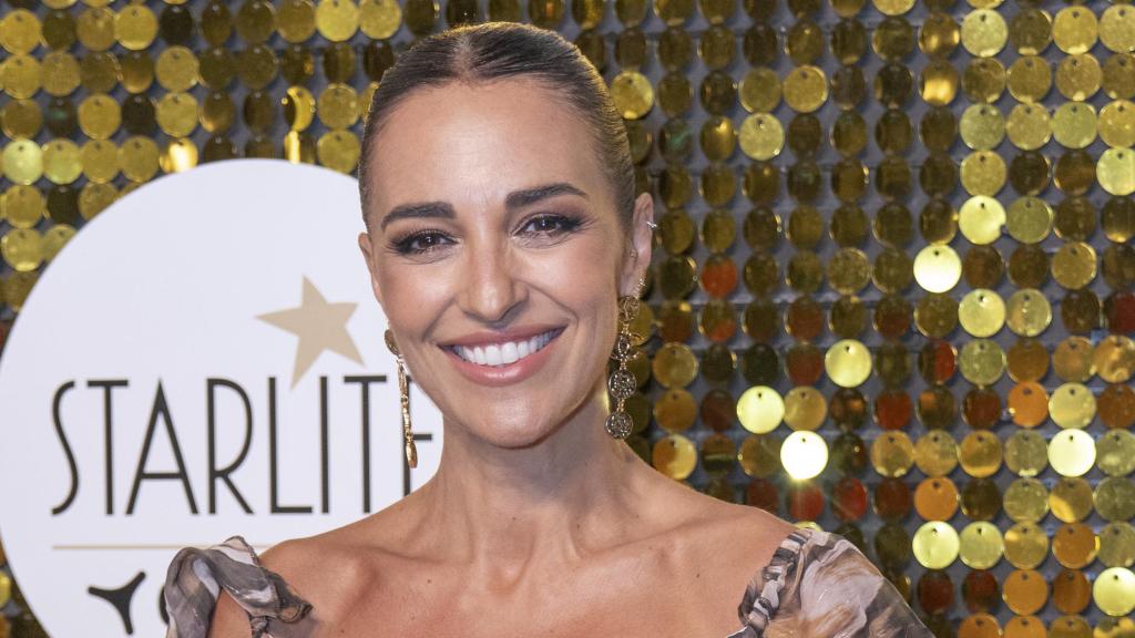 Paula Echevarría, muy sonriente, este pasado martes, día 5.