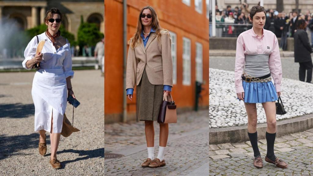 Así se lució el náutico en el 'street style' en los últimos meses.