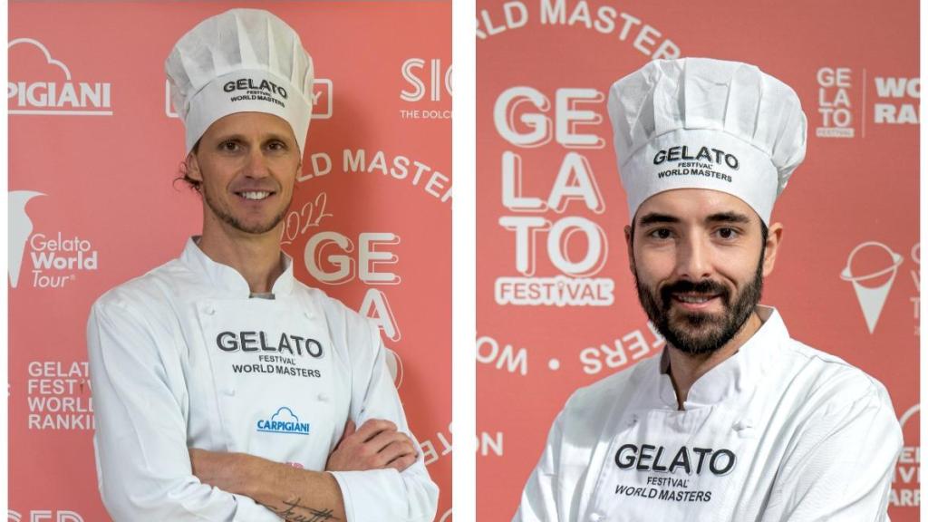 Levi Angelo Blancke y Daniel Villa.