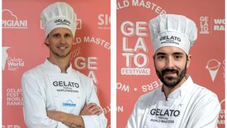 Levi Angelo Blancke y Daniel Villa.