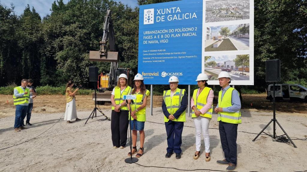 Imagen de Allegue este miércoles en Vigo