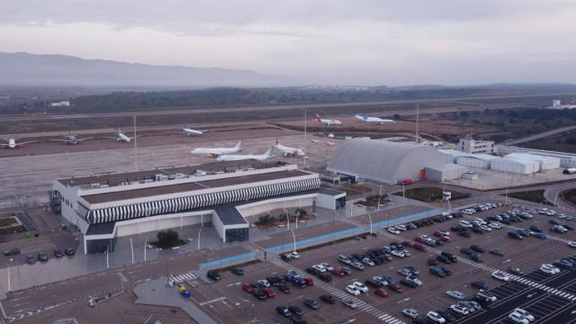 Imagen del aeropuerto de Castellón donde se imparte el programa 'ESA-BIC Valencia Region'.