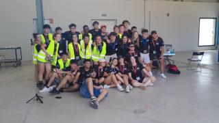 Estudiantes de la UPV lanzan su cohete sonda 'Rompetechos' en Jaén.