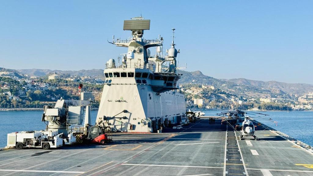 Cubierta del Juan Carlos I