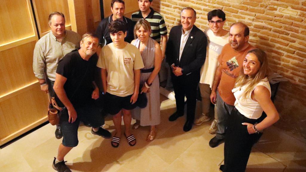 Visita a las obras del 'Hotel-Spa Los-Mercaderes' de Talavera de la Reina (Toledo).