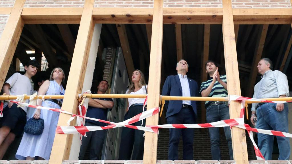 Visita a las obras del 'Hotel-Spa Los-Mercaderes' de Talavera de la Reina (Toledo).