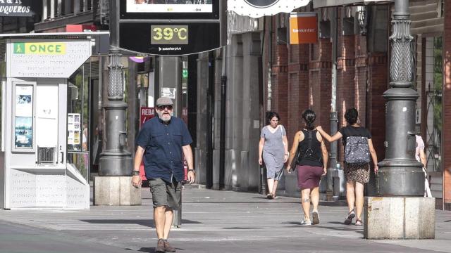 La ola de calor en León