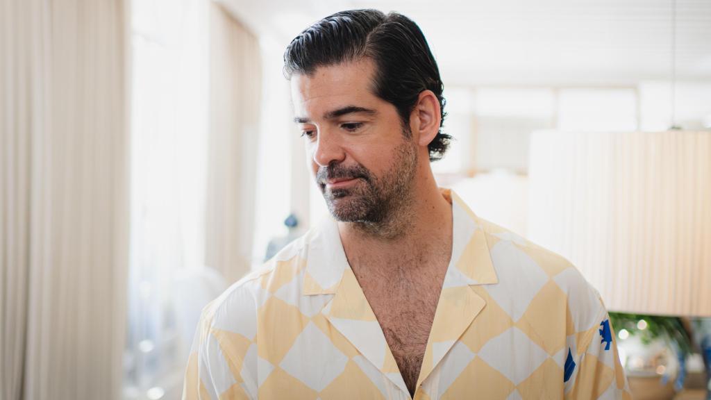 Miguel Ángel Muñoz durante la entrevista con EL ESPAÑOL.