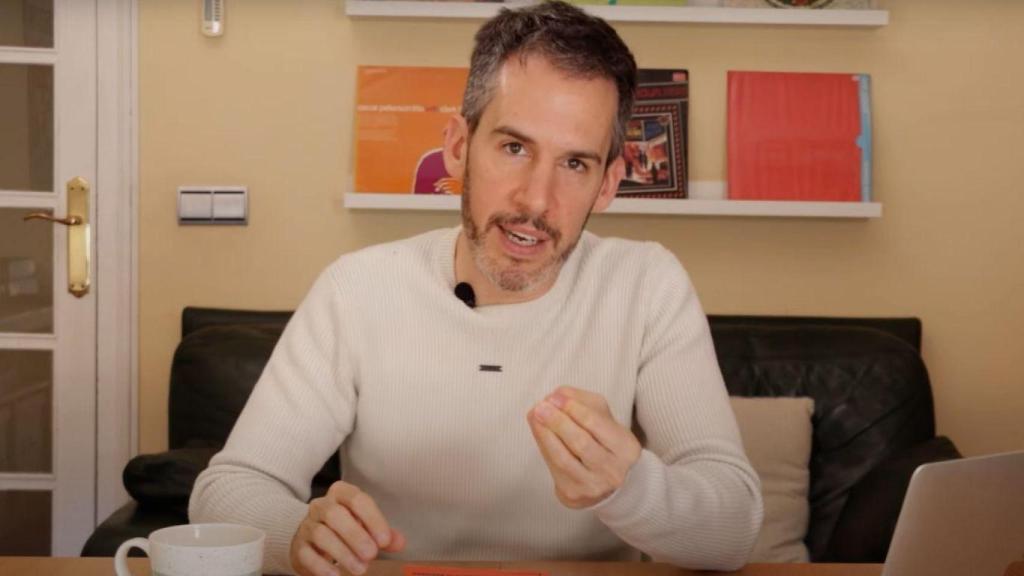 Jaime Palomera, doctor en antropología económica, en un vídeo de su canal de YouTube.