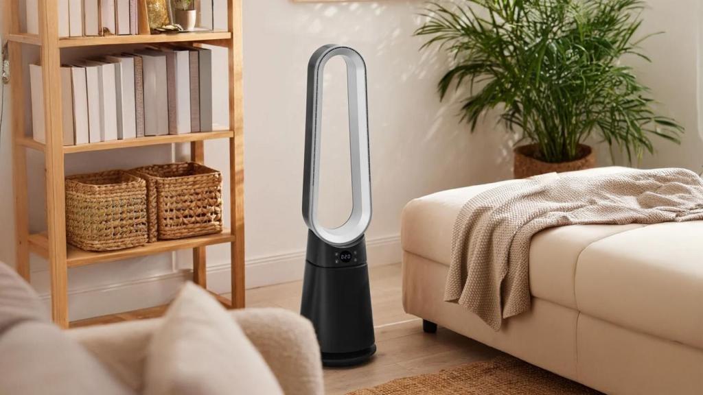 Ventilador de pie de Lidl.