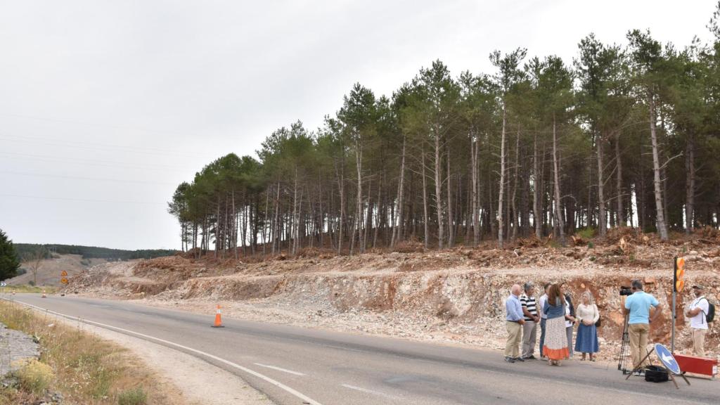 Una panorámica del lugar en el que se ubicará el carril bici