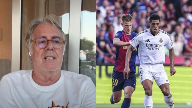 Imagen de Siro López y un Clásico liguero.