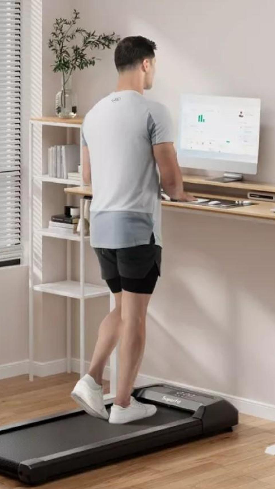 La cinta de correr es ideal para utilizarla en el hogar