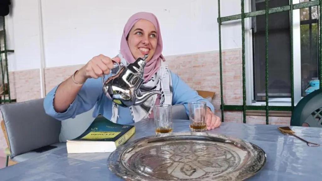 Ana María Lozano, entrevistada por EL ESPAÑOL en su casa.