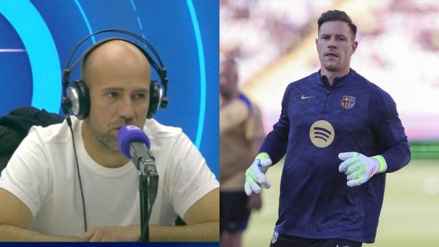 Imagen de Gonzalo Miró y Ter Stegen.