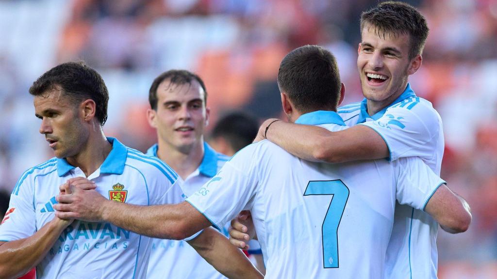 Celebración de un gol.
