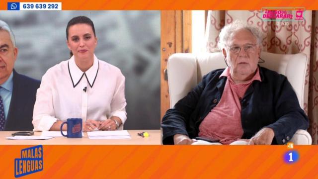 Aida Bao y Ernesto Ekaizer en 'Malas lenguas'.