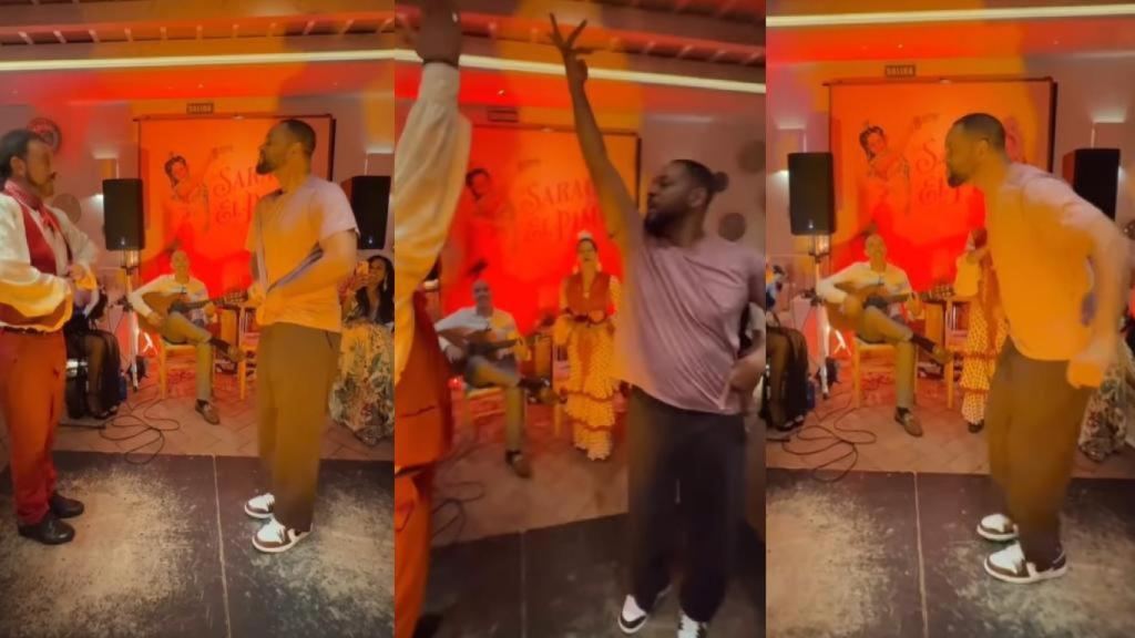 Will Smith bailando flamenco en tres pasos.