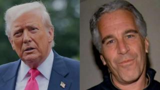 Donald Trump y Jeffrey Epstein.