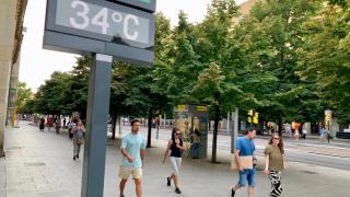 Las temperaturas podrían llegar a los 39 grados este jueves en Zaragoza.
