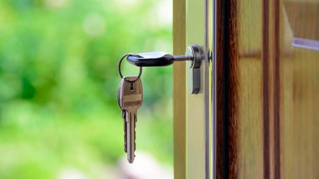 Las llaves de una vivienda.