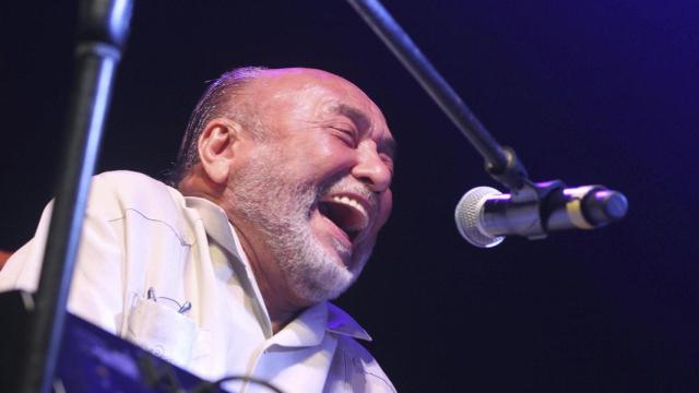 Eddie Palmieri en un concierto en Cancún (México) en 2015.