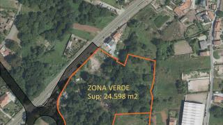 Espacio que ocuparía el futuro Vigo Arena