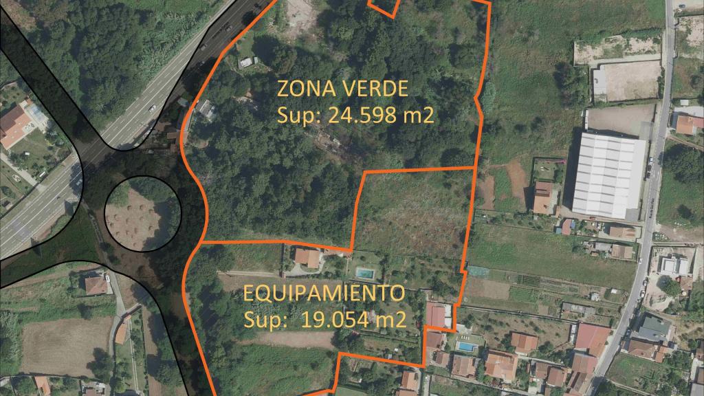 Espacio que ocuparía el futuro Vigo Arena