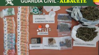 Droga intervenida. Foto: Guardia Civil.