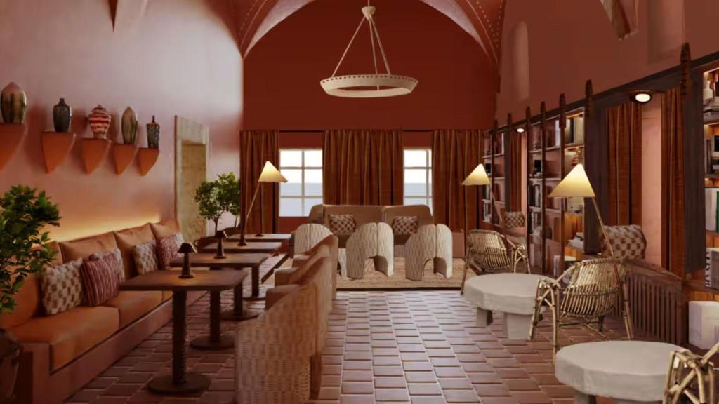 Fernando Palazuelo es el administrador único del palacio de Godoy, un edificio renacentista reconvertido en hotel de lujo en el centro de Cáceres.