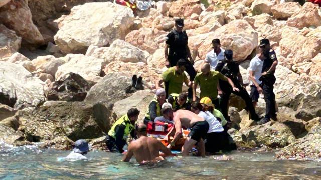 Imagen del rescate.