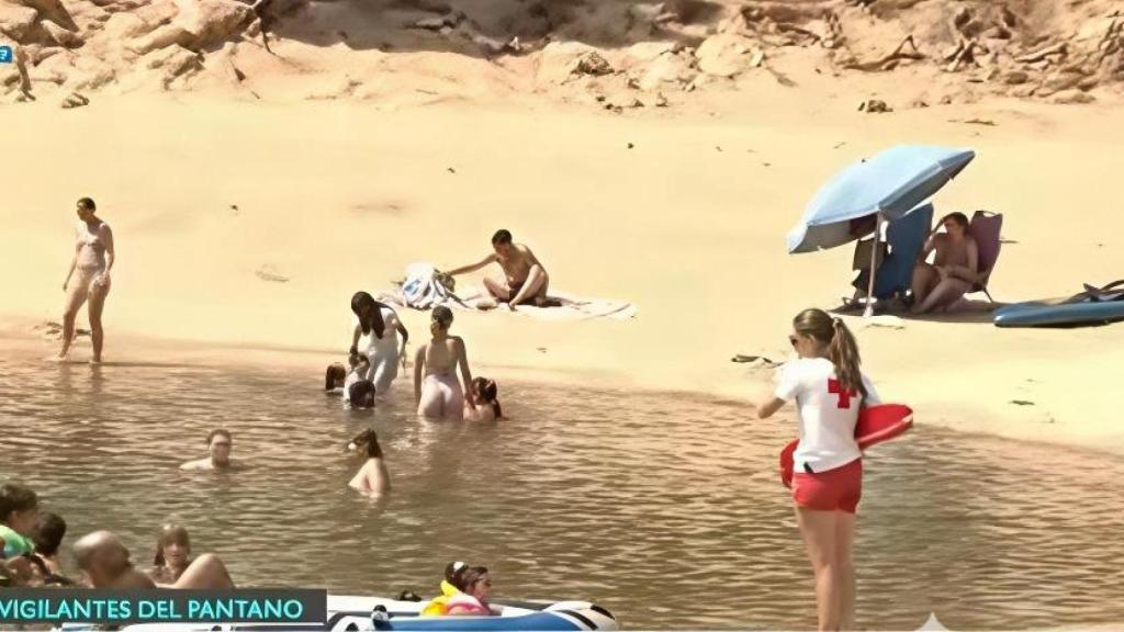 Una zona muy concurrida en verano.