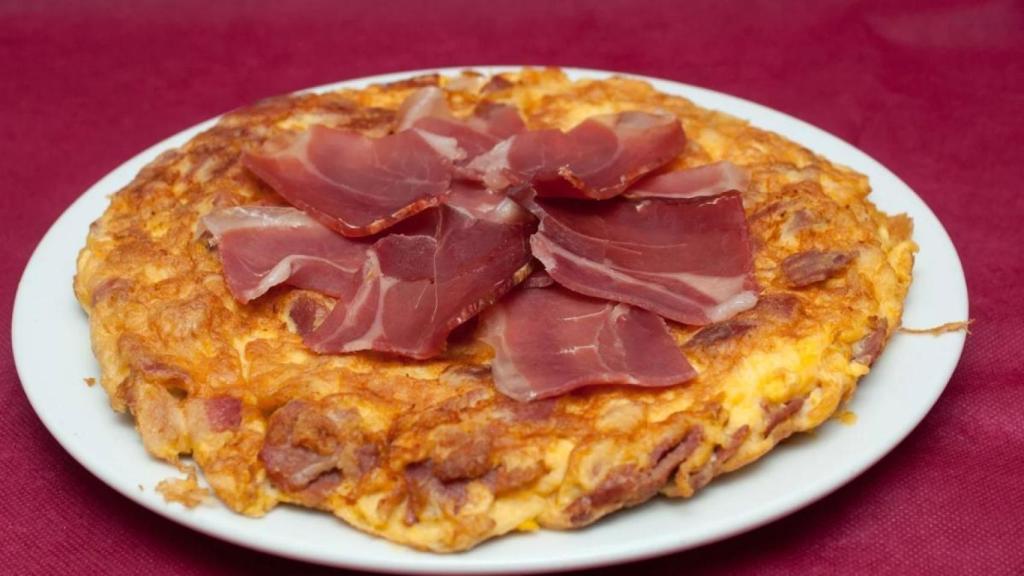 Tortilla del restaurante La Torre.