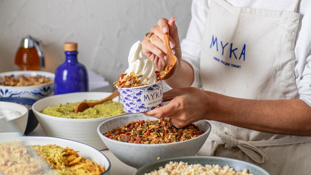 El yogur griego helado de Myka llega a Málaga.