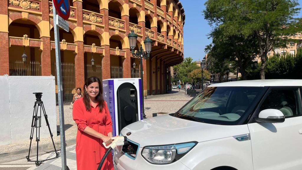 Tatiana Gaudes, consejera de Medio Ambiente y Movilidad, durante la rueda de prensa este jueves.