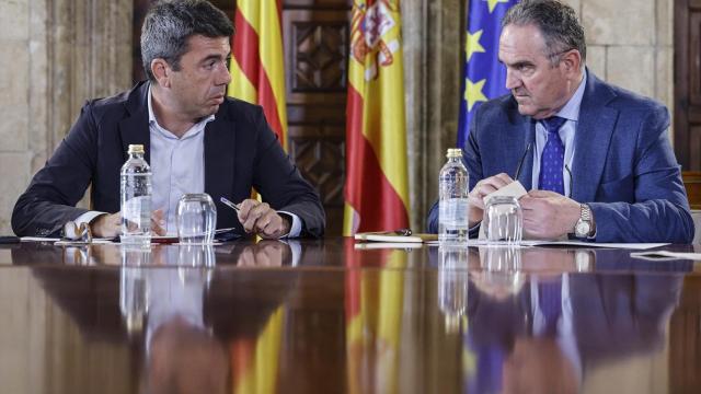 Carlos Mazón y Francisco José Gan Pampols. Rober Solsona / Europa Press