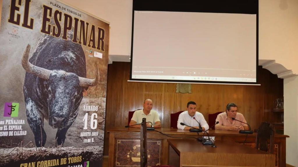 Presentación de la corrida de toros de El Espinar